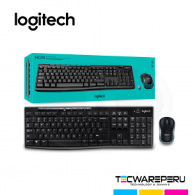 KIT TECLADO Y MOUSE LOGITECH WIRELESS MK270