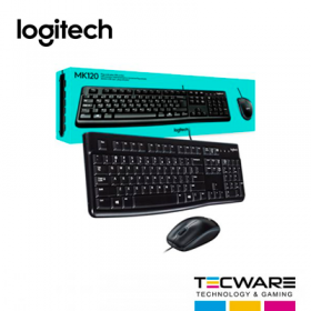KIT TECLADO + MOUSE LOGITECH MK120 USB
