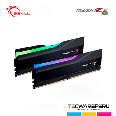 MEM. RAM G.SKILL TRIDENT Z5 NEO RGB, 64GB (32x2) DDR5 6000 MHZ. CL30