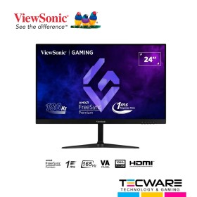 MONITOR VIEWSONIC GAMING VX2418-P-MHD, 23.8" VA, FHD, 165Hz, 1ms, FreeSync