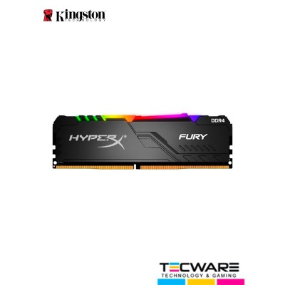 MEMORIA RAM KINGSTON HYPERX FURY 8GB 3200MHZ DDR4 RGB HX432C16FB3A/8