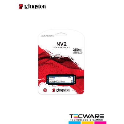 UNIDAD EN ESTADO SOLIDO KINGSTON NV2 SSD 250GB 3000MB
