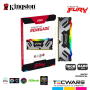 MEM. RAM KINGSTON FURY RENEGADE RGB, 16GB DDR5 6400 MHZ, CL32