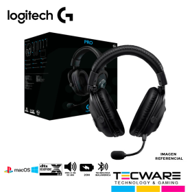 AURICULAR GAMING LOGITECH G PRO X INALAMBRICO LIGHTSPEED BLACK