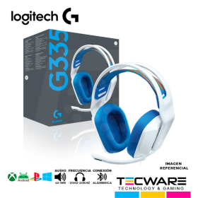 AURICULAR GAMING LOGITECH G335 WHITE