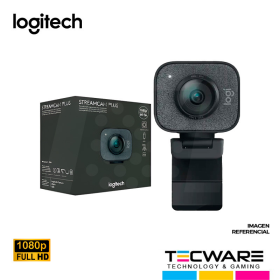 CAMARA WEB LOGITECH STREAMCAM PLUS FHD 1080p BLACK