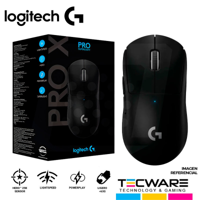 MOUSE INALAMBRICO GAMING LOGITECH G PRO SUPERLIGHT BLACK