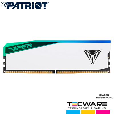 MEMORIA RAM PATRIOT VIPER DDR5 32GB 6000MT/S RGB CL42 1.35V PVER532G60C42W
