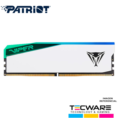 MEMORIA RAM PATRIOT VIPER DDR5 16GB 6000MT/S RGB CL42 1.35V PVER516G60C42W