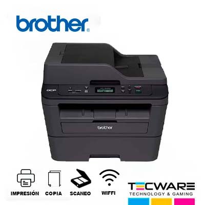 IMPRESORA MULTIFUNCIONAL LASER BROTHER B/N. DCP-L2540DW 30PPM