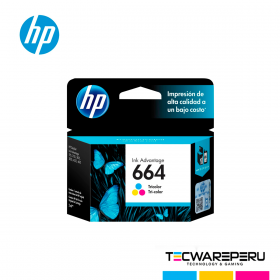 CARTUCHO DE TINTA HP 664 TRICOLOR (F6V28AL) 1115/2135/3635/4535/4675