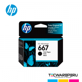 CARTUCHO DE TINTA HP 667 BLACK (3YM79AL) 1275/2374/2375/2376/2775/2776